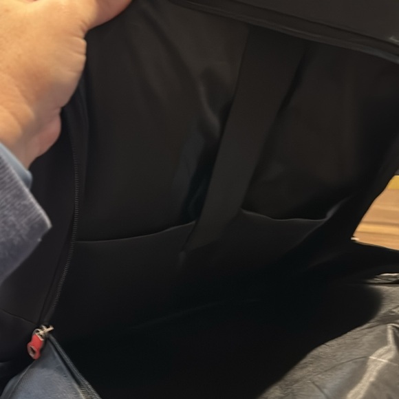 NWOT Black and Red Backpack - Picture 4 of 4